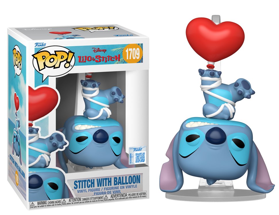 1709 FUNKO POP Disney: Lilo & Stitch - Stitch With Balloon (Exclusive) 9cm (Pop!)