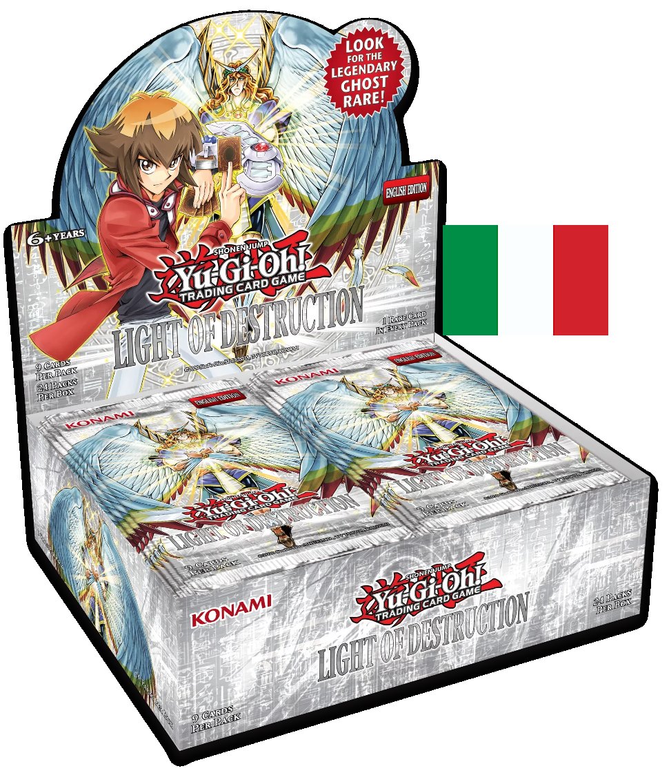 Bustina Yu-Gi-Oh! - Luce della Distruzione