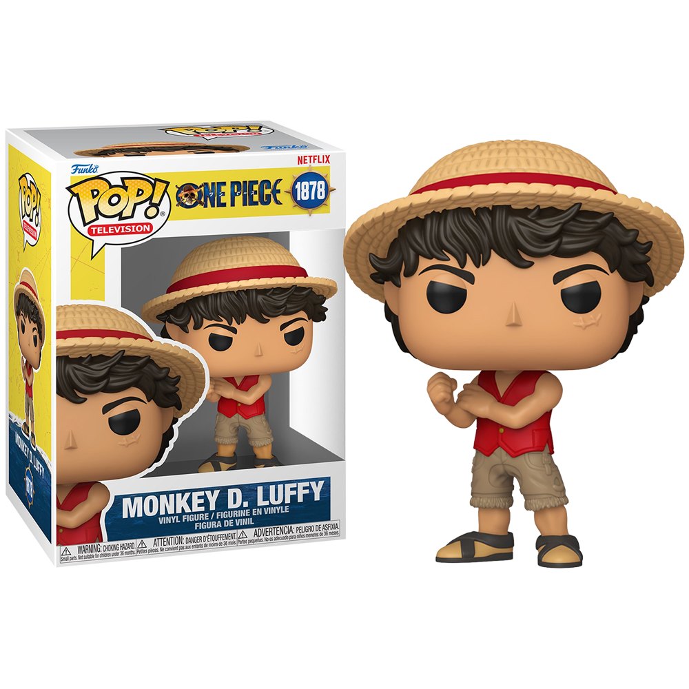 1878 FUNKO POP Television: One Piece S1 - Monkey D. Luffy 9cm (Pop!)