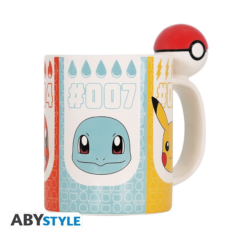 POKEMON - Tazza con manico 3D: "Pokeball" ABYSTYLE