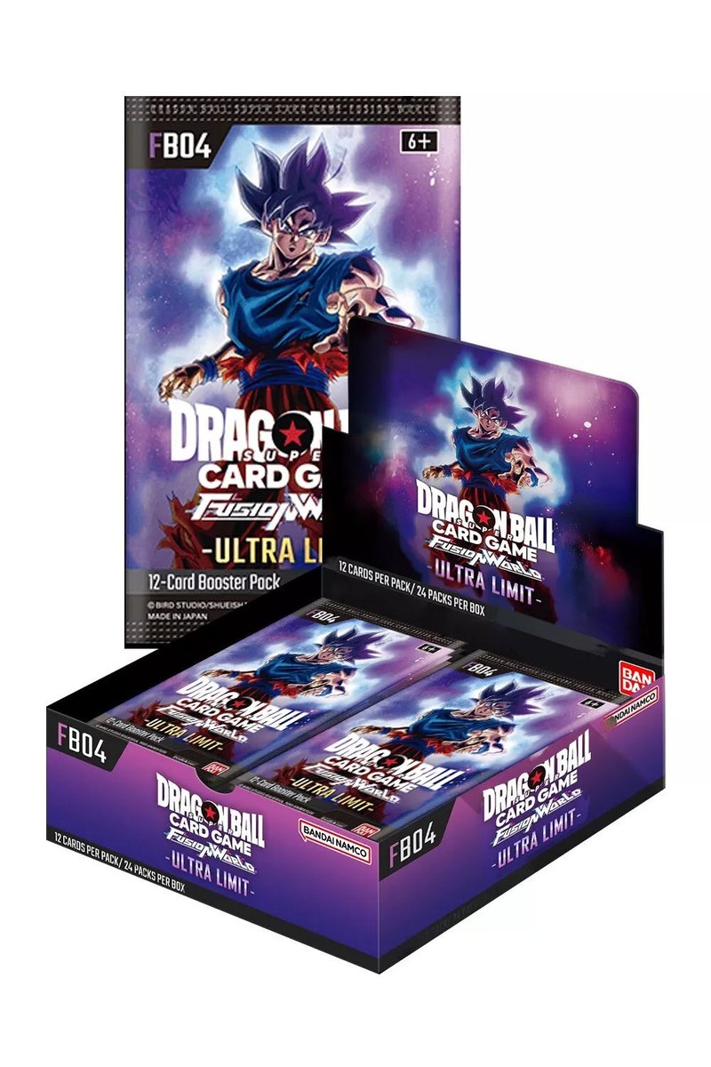 Dragon Ball Super Card Game Fusion World – Box FB-04 (ENG)