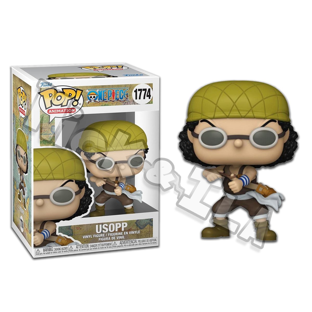 1774 FUNKO POP One Piece S9 - Usopp 9 cm (Pop!)