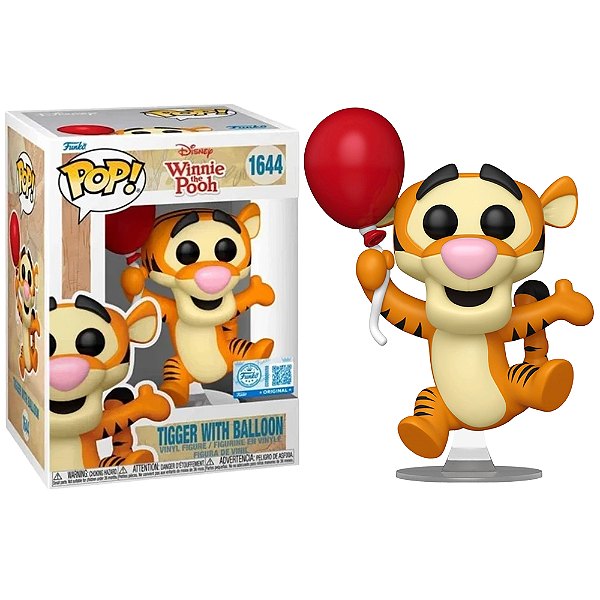 1644 Tigger Whith Balloon (exclusive) Funko Pop Disney