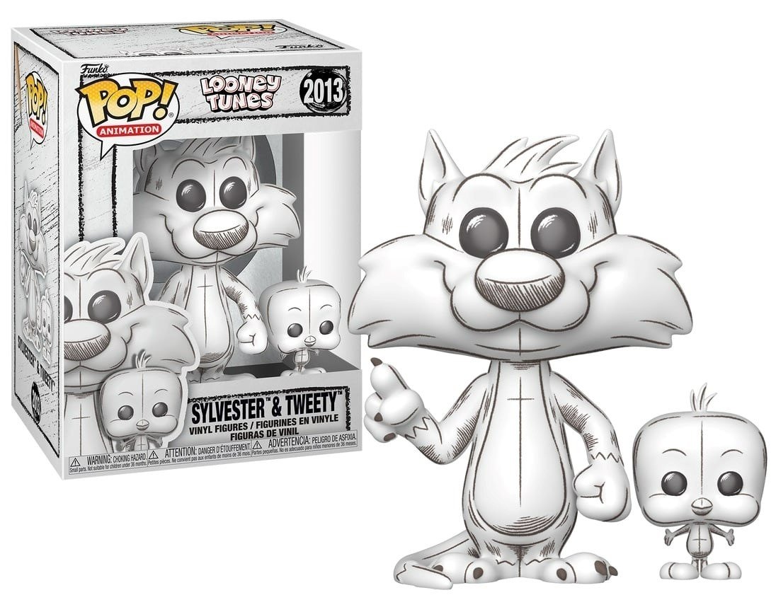 2013 FUNKO POP Animation: Looney Tunes - 2013 Silvester & Tweety 9cm (Pop!)