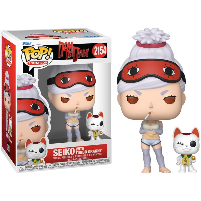 2154 FUNKO POP Animation: Dan Da Dan - Seiko With Turbo Granny (Exclusive) 9cm (Pop!)