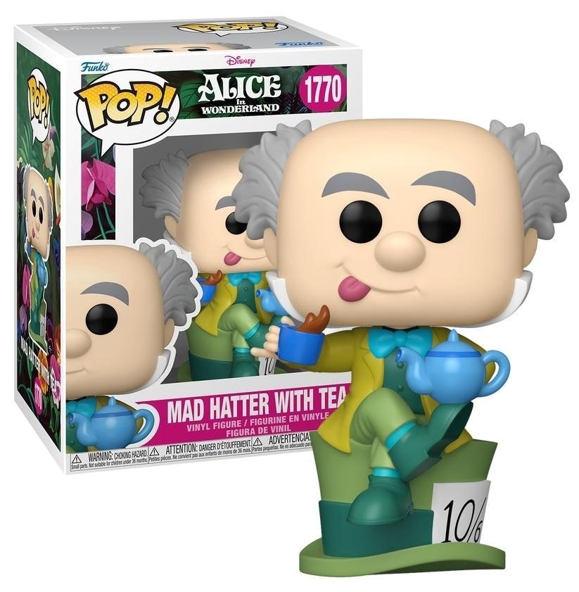 FUNKO POP! DISNEY ALICE S3: MAD HAT TER W/TEA 1770