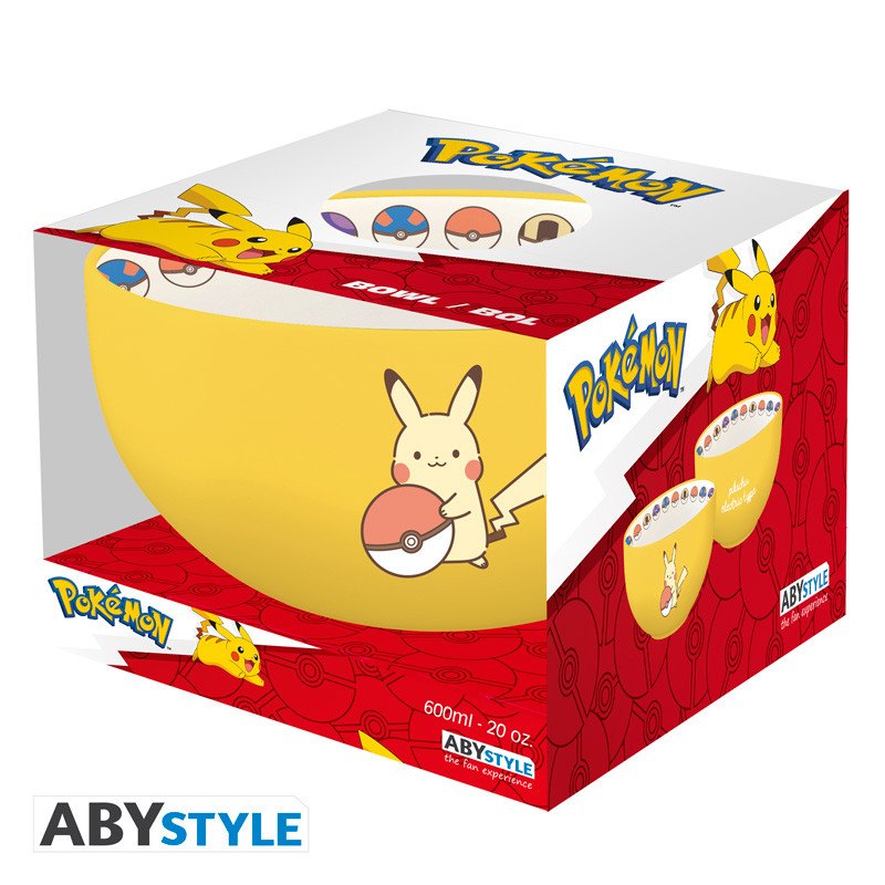 POKÉMON Bowl 600ml "Pikachu Electric Type" ABYSTYLE