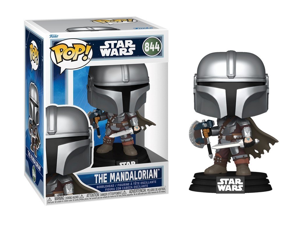 844 The Mandalorian Dual Wield Funko Pop Star Wars