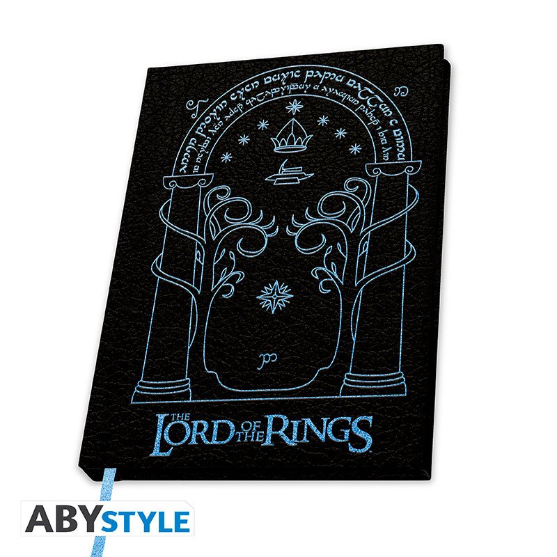 The Lord Of The Rings A5 Notebook-Doors Of Du