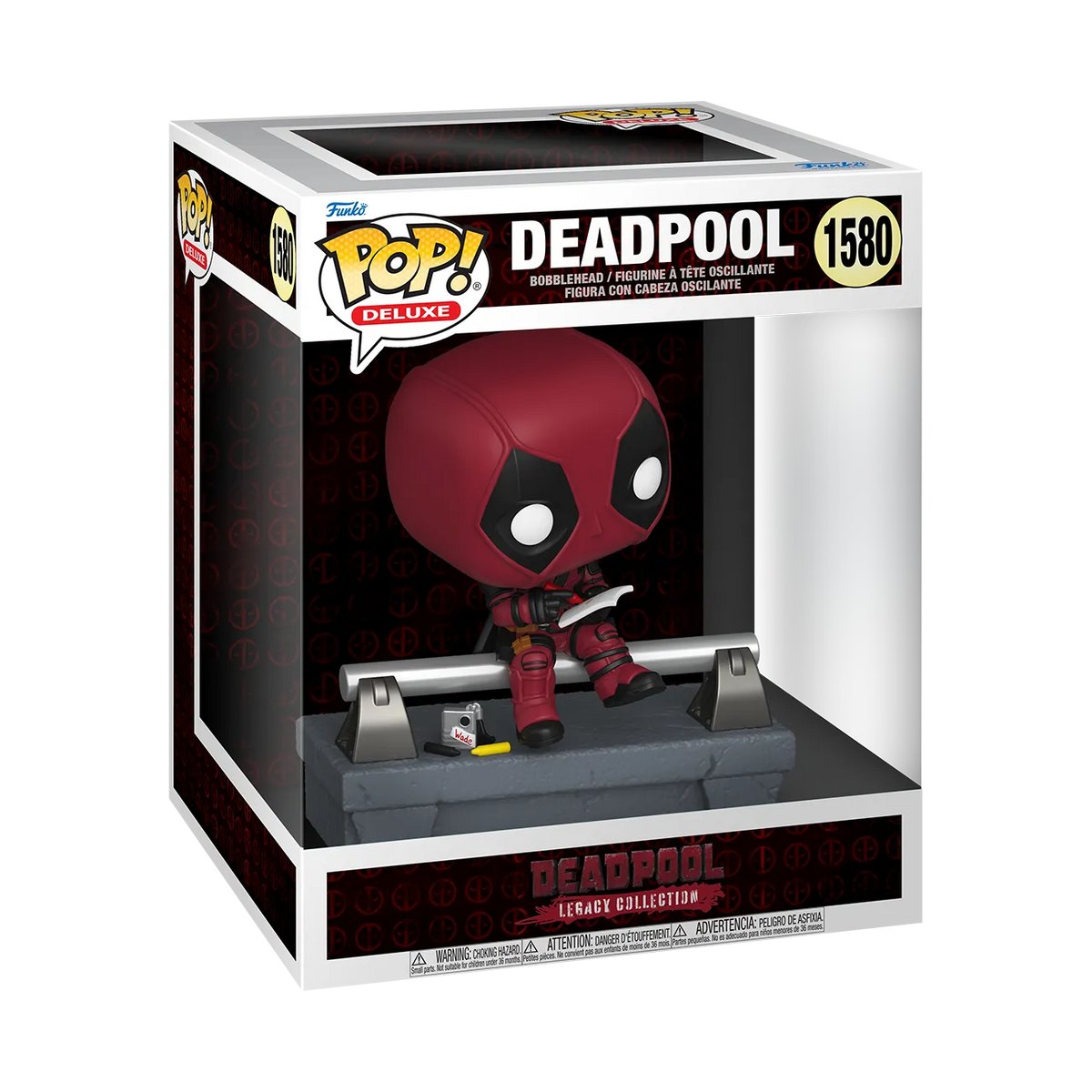 1580 Deadpool On Bridge Funko Pop Deluxe Marvel
