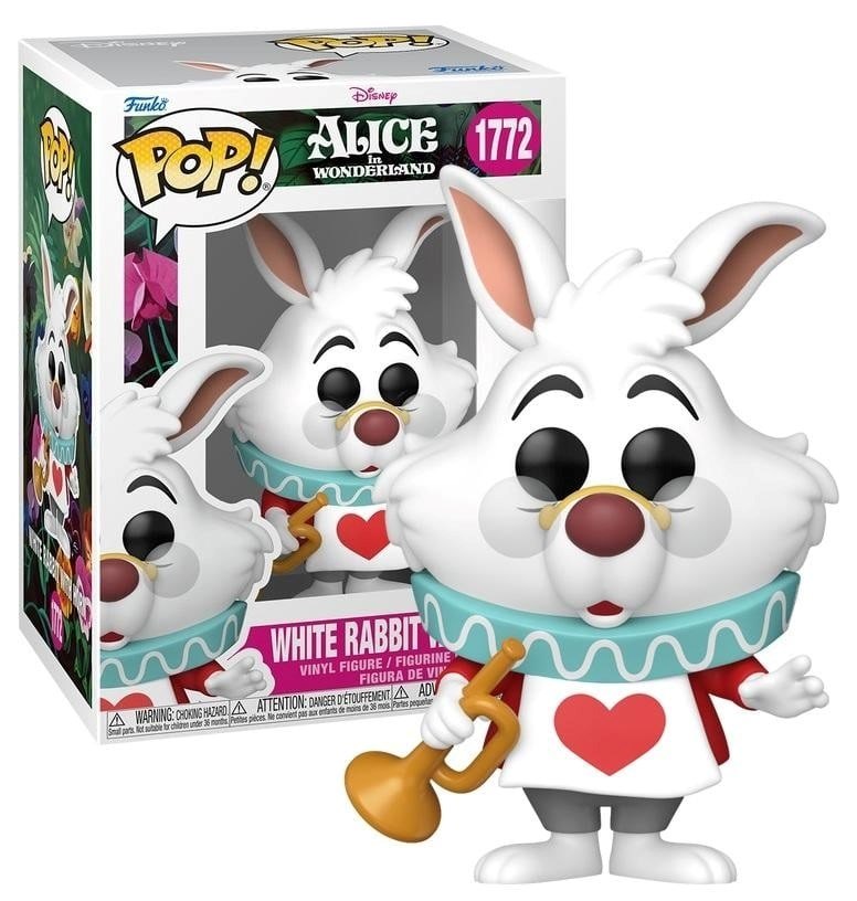 FUNKO POP! DISNEY ALICE S3: WHITE R ABBIT W/HORN 1772