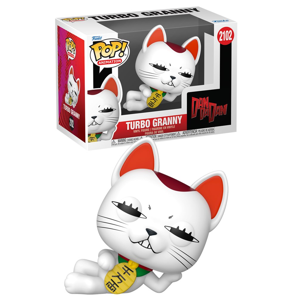 2102 Turbo Granny Cat FUNKO POP Animation DANDADAN