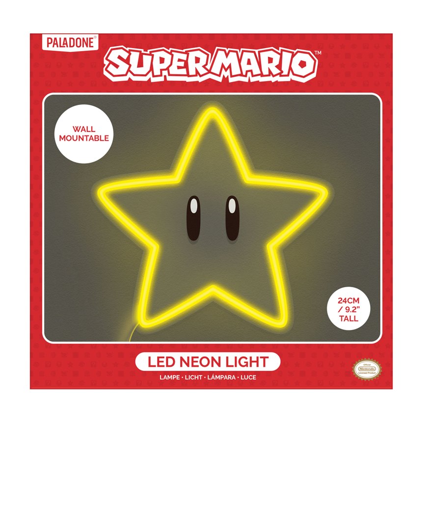 PALADONE - Super Star Wall Mountable LED Neon Light (Lampada)