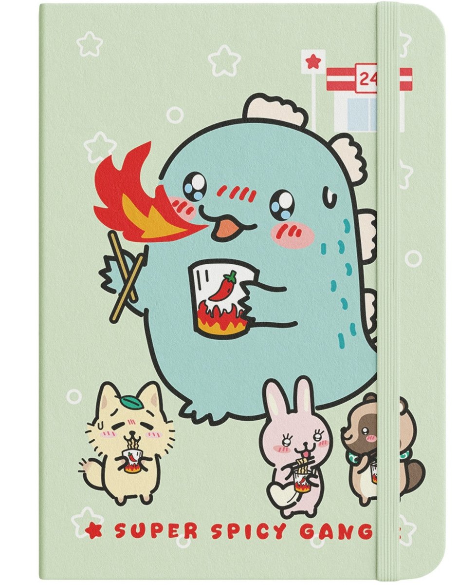 Spicy Gang Notebook A5 copertina rigida